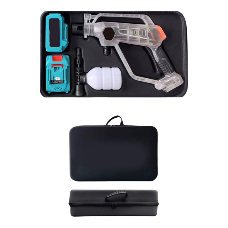 21V Punk Brushless Machine Lithium High Pressure Cleaning Gun Portable Car Washer Transparent Model High Pressure Cleaner