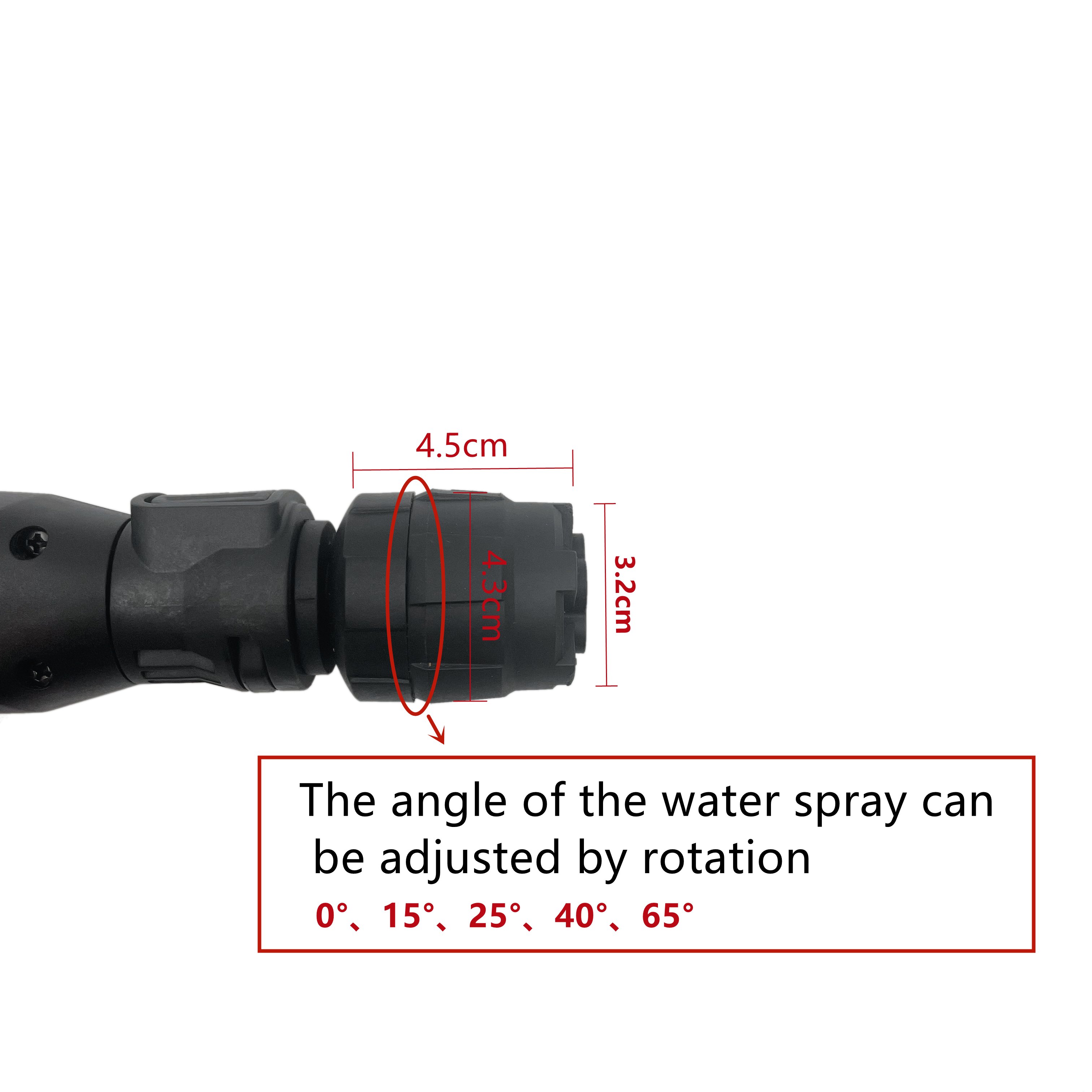 High-pressure washing machine water gun multi-function nozzle high-pressure water gun telescopic nozzle gun