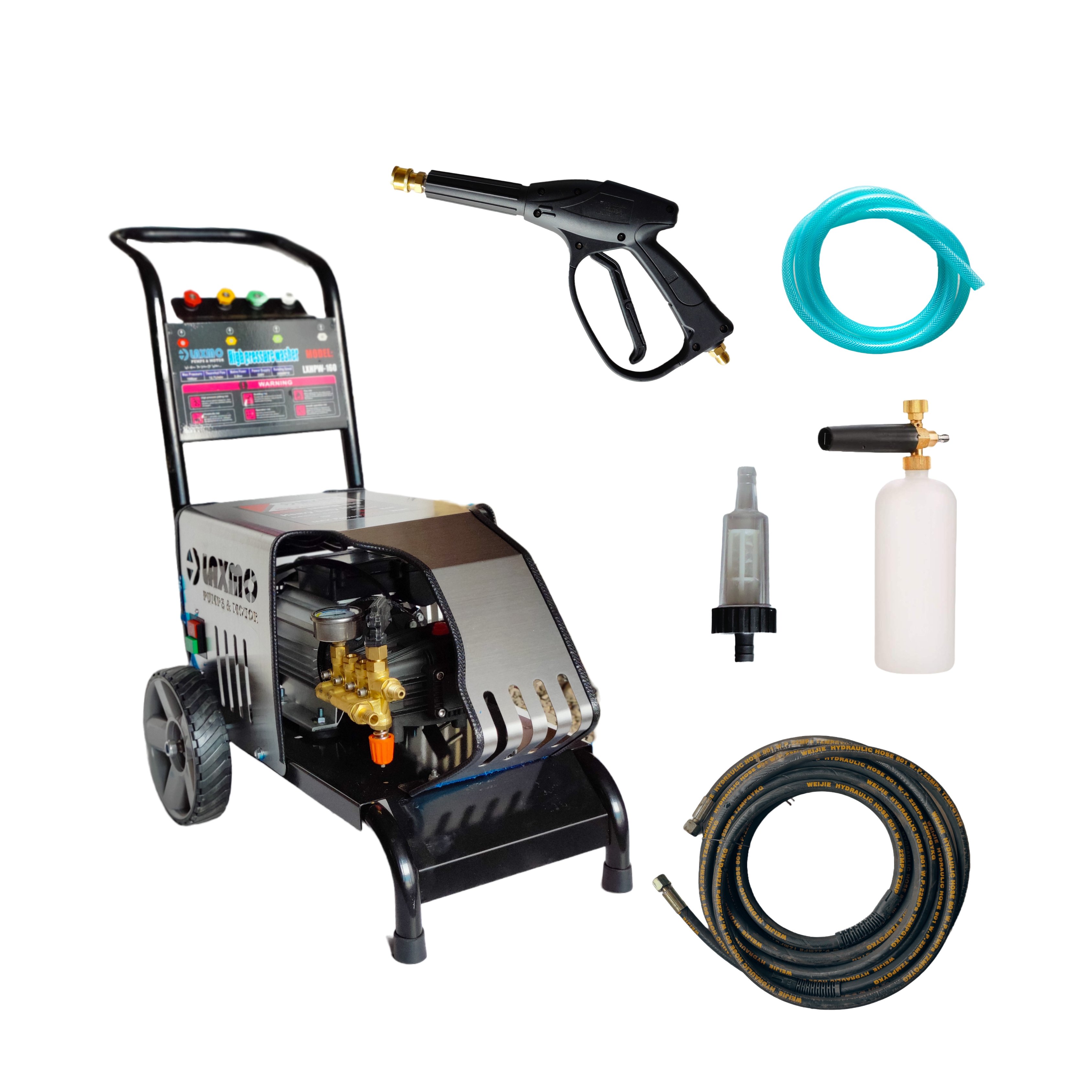 Hot sale 160bar pressure washer car wash equipment water pump high pressure washer water jet electric pressure washer