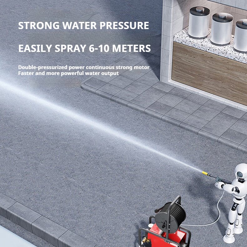 All-Inclusive Anti-Stain Portable Pressure Semi-Industrial Car Washer Machine Selling Car Washer