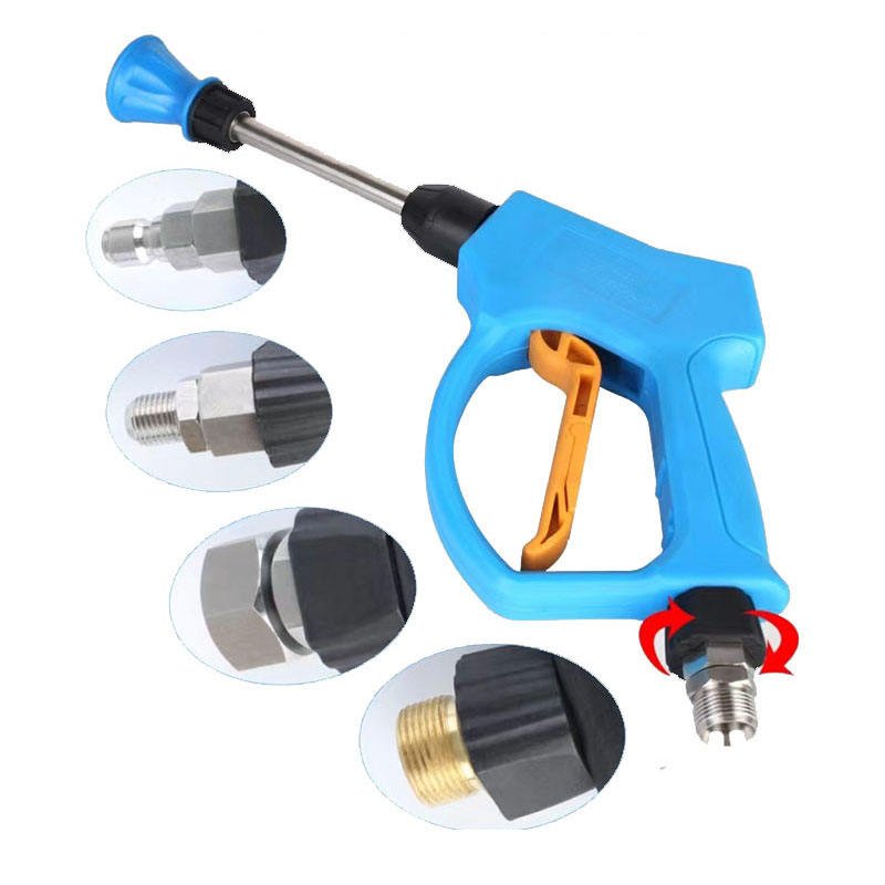 High Pressure Water Gun Car Wash Machine Pressure Car Washer Water Pressure Gun With Long Nozzle