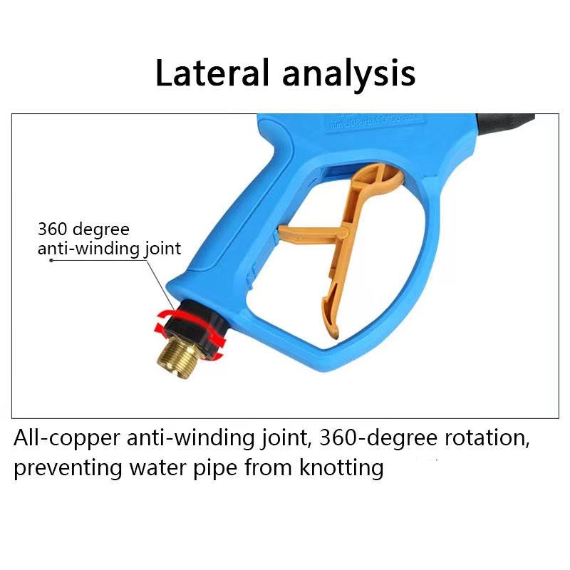 High Pressure Water Gun Car Wash Machine Pressure Car Washer Water Pressure Gun With Long Nozzle
