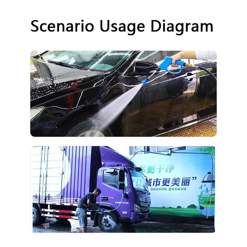 High Pressure Water Gun Car Wash Machine Pressure Car Washer Water Pressure Gun With Long Nozzle