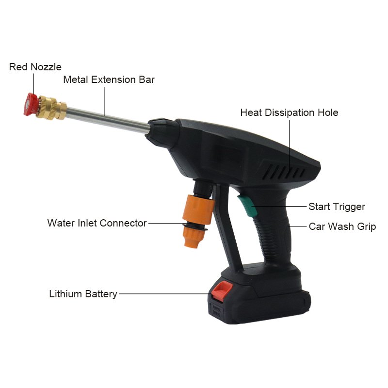 LANDSEA Car Washing Machine 20V Cordless High Pressure Car Washer