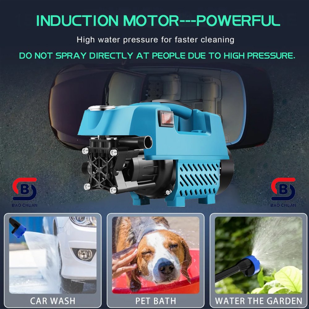 BC053021 Car Care High Pressure Pump Jet Washer Electric Car Washing Machine For Home Use car washer