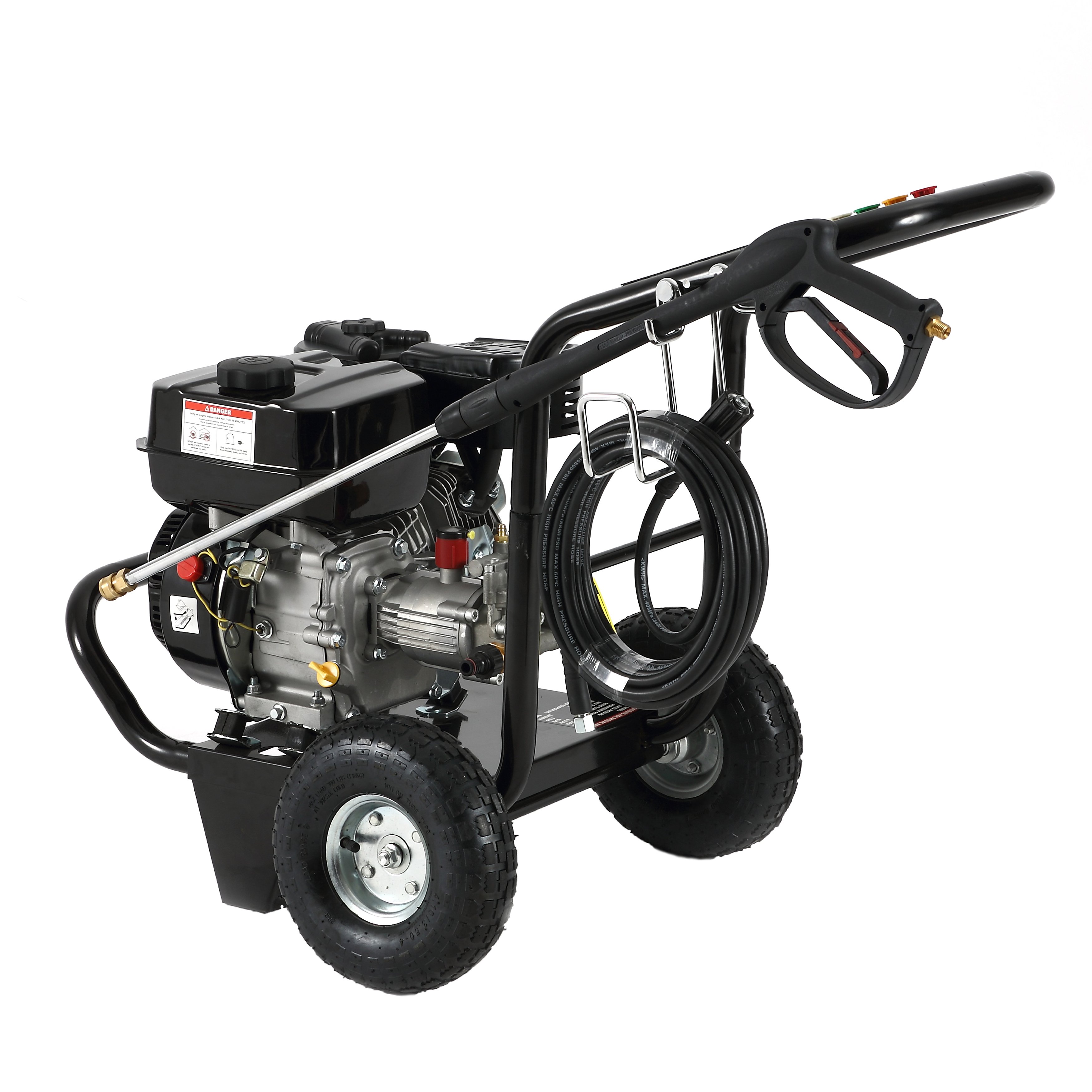 portable car washing equipment 6.5HP 4-stroke OHV 180Bar 2500psi Gasoline Engine High Pressure car Washer