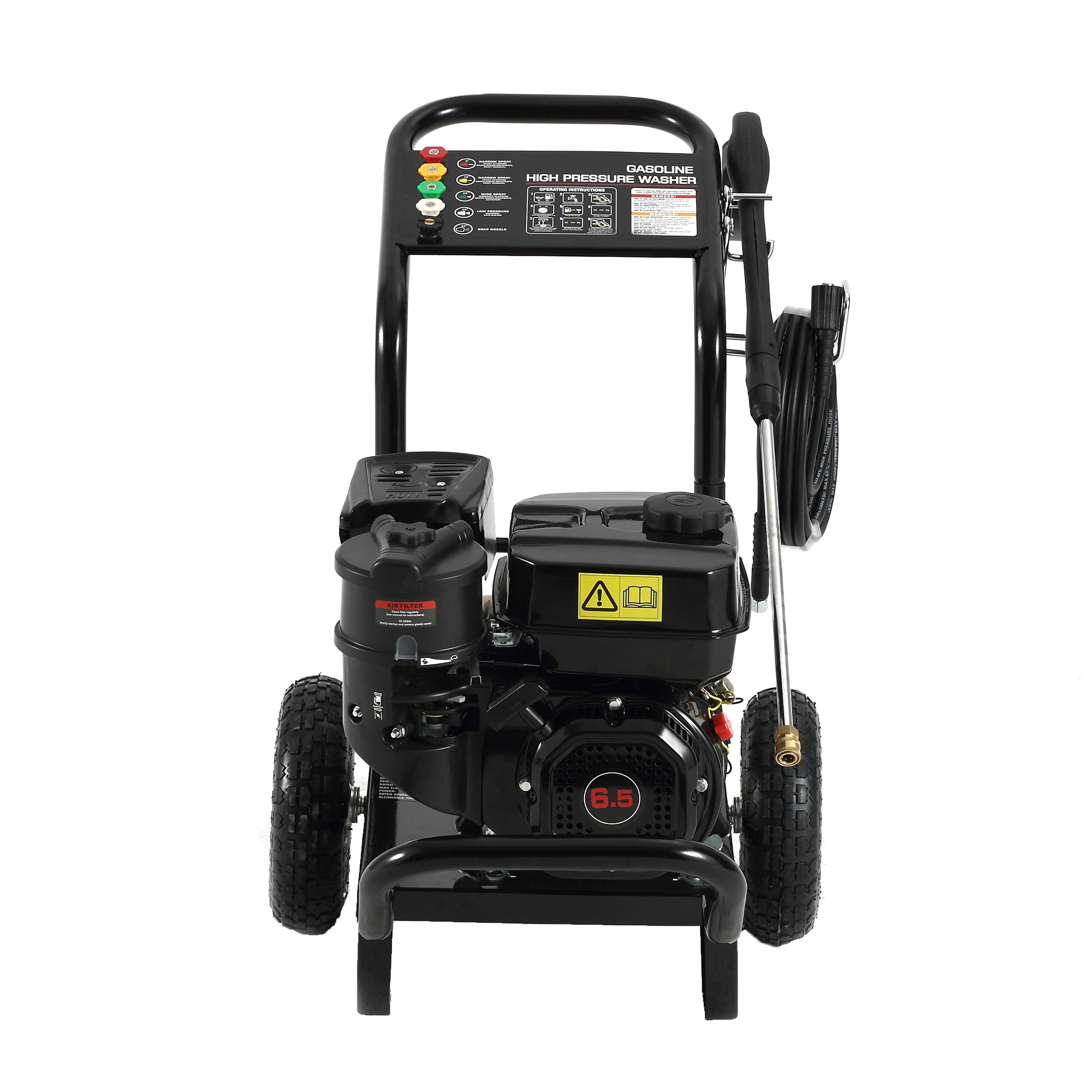 portable car washing equipment 6.5HP 4-stroke OHV 180Bar 2500psi Gasoline Engine High Pressure car Washer