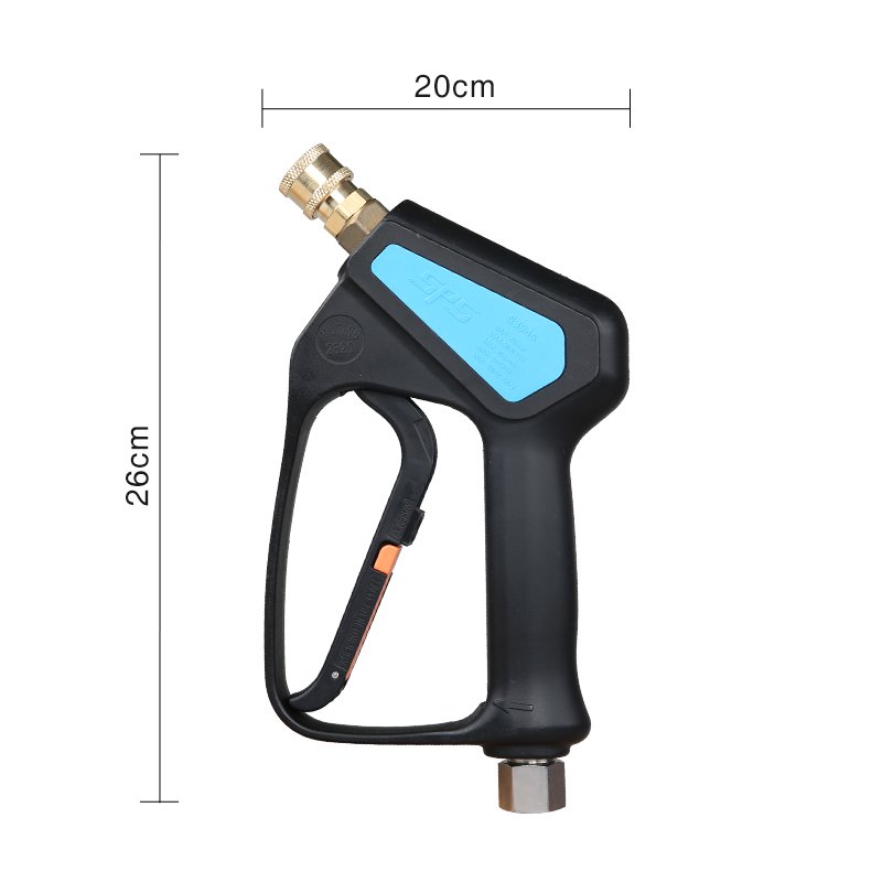 SPS 5000psi 390bar 45l/Min High Pressure Car Wash Spray Gun Safety Anti-Freezing Pistol For Winter Gun Model