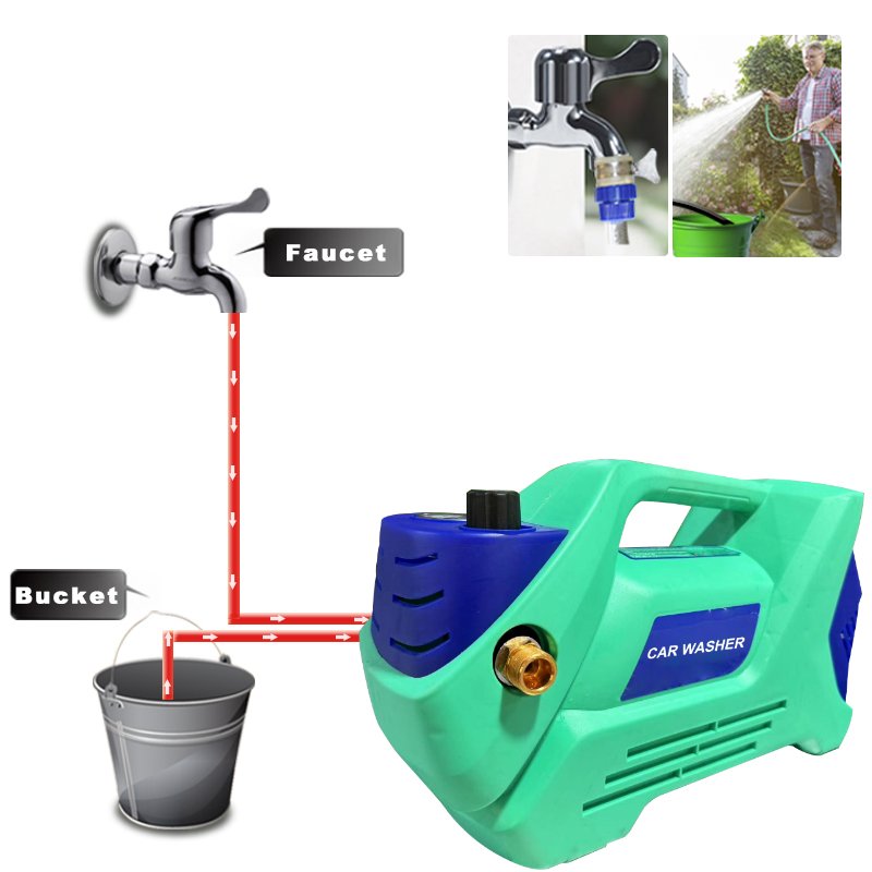 New Product Super Pressure Automatic Car Wash Machine Quality Assurance Solid Car Washer for Household