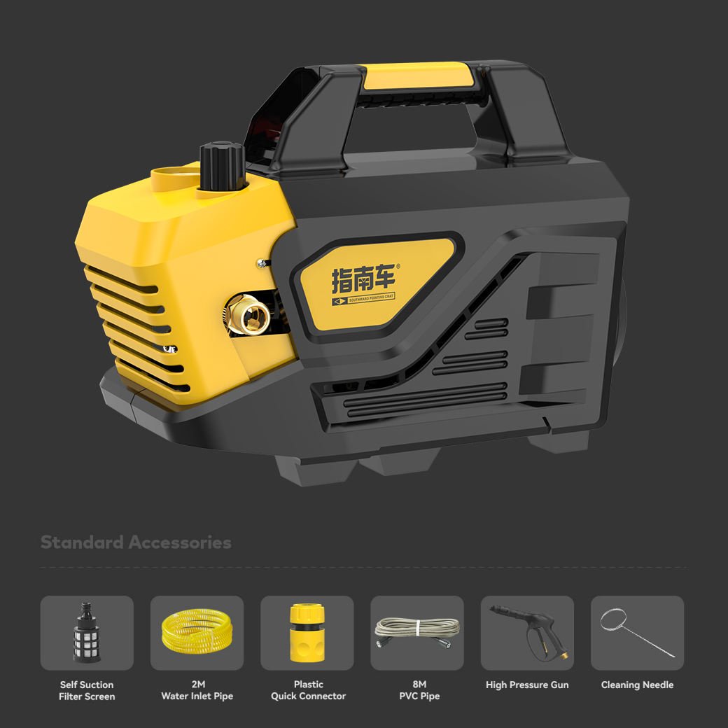 Factory Directly Sale Pressure Car Washer Electric Portable High Pressure Car Washer Cleaner With Gun