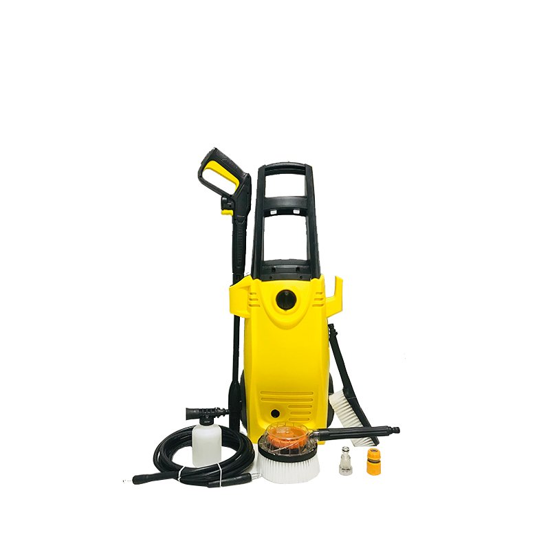 Electric Cleaner Cold Water Foam Spray Jet Cleaning 130Bar 2500w Vertical High Pressure Car Washer Machine For Family Use