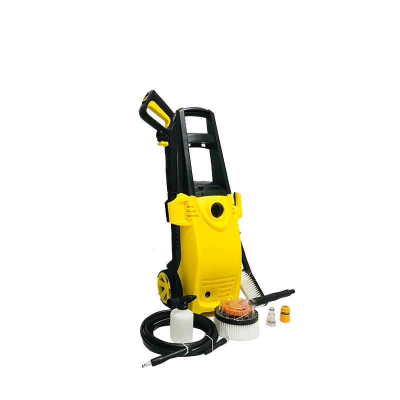Electric Cleaner Cold Water Foam Spray Jet Cleaning 130Bar 2500w Vertical High Pressure Car Washer Machine For Family Use