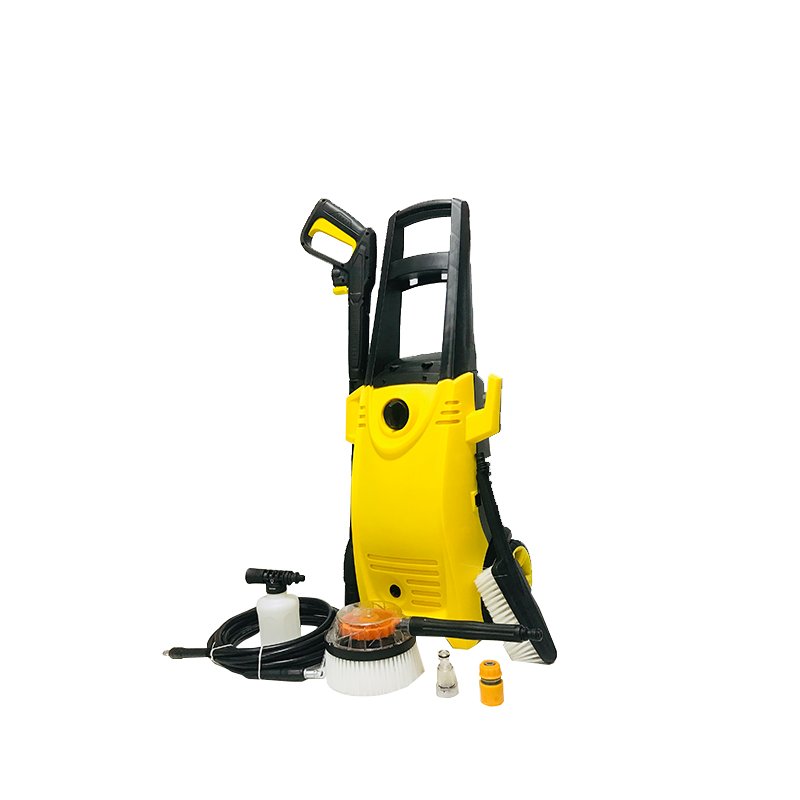 Electric Cleaner Cold Water Foam Spray Jet Cleaning 130Bar 2500w Vertical High Pressure Car Washer Machine For Family Use