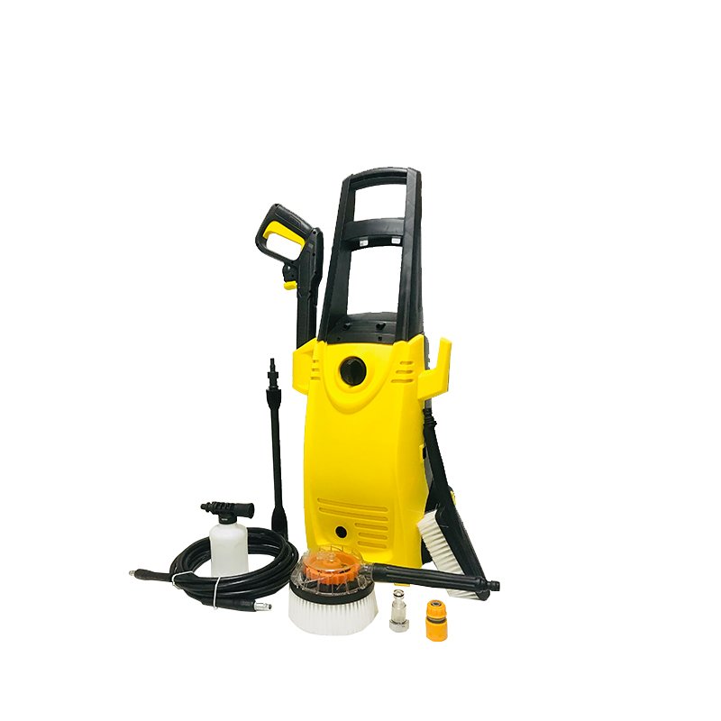 Electric Cleaner Cold Water Foam Spray Jet Cleaning 130Bar 2500w Vertical High Pressure Car Washer Machine For Family Use