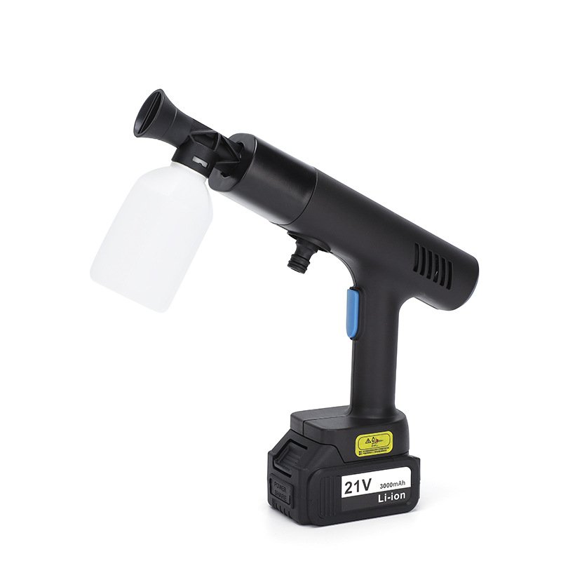 Professional Auto Car Washing Guns Machine Car Washing Rechargeable Double Lithium Battery Cordless Pressure Car Washer