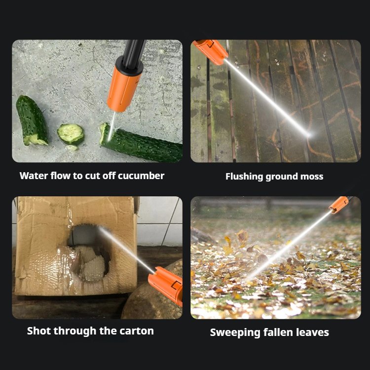Portable 48v Lithium Battery Cordless Car Washer Water Gun 24v Lithium Battery Car Washer Machine High Pressure