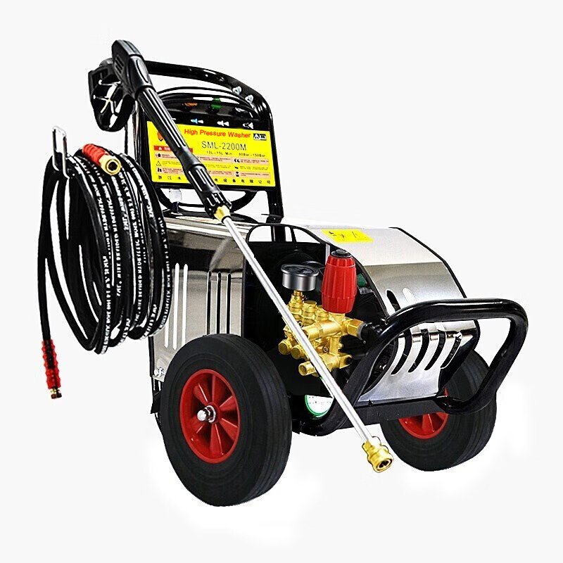 Multi Use Portable Car Wash Machine High Pressure Washer With Auto Gum Shutdown Adjustable Pressure Washer