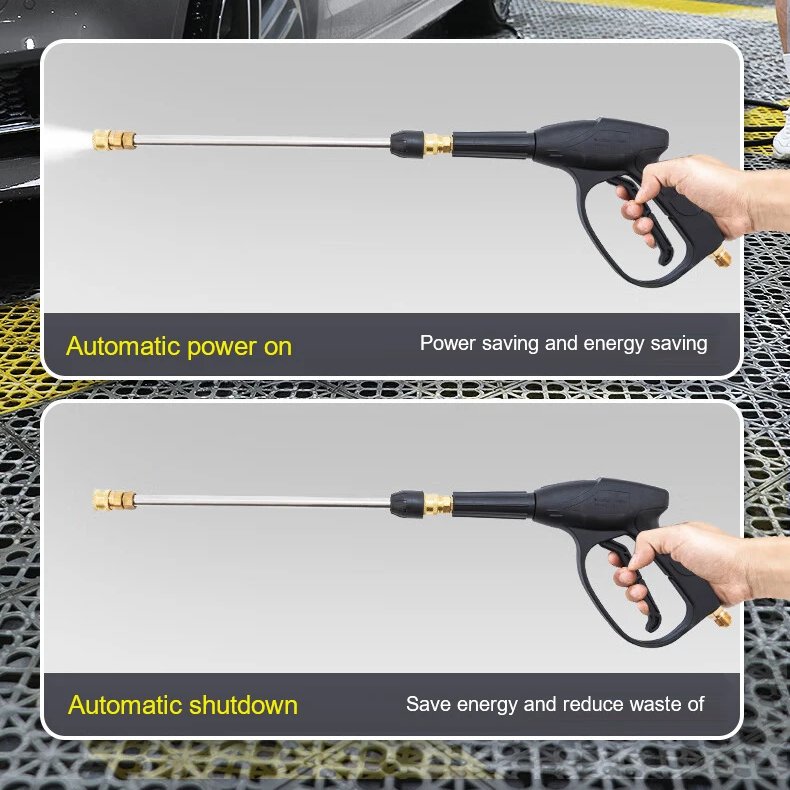 Multi Use Portable Car Wash Machine High Pressure Washer With Auto Gum Shutdown Adjustable Pressure Washer