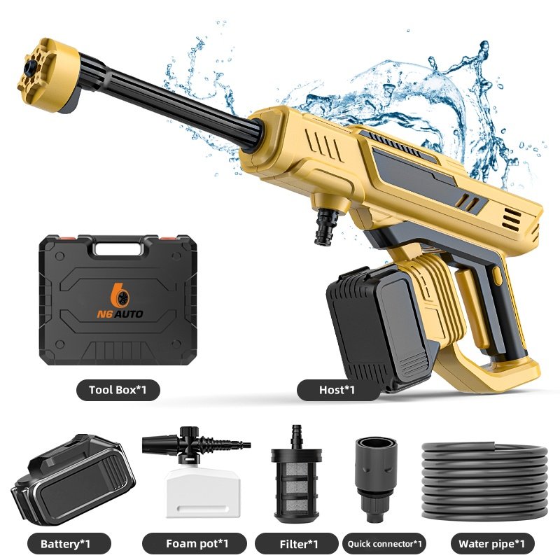 950PSI pressure cleaner wireless car wash water gun 36V lithium battery 20000mAh cordless pressure portable car washer machine