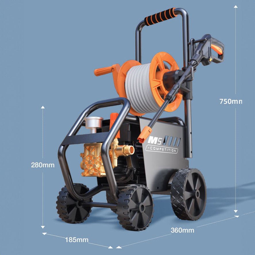 Portable Kit Car Washer Washing Heavy-Duty System Interior High Pressure Car Washer Gun For Washing Cars