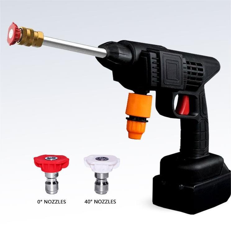 LARIX 48vf lithium car wash water gun home wireless portable electric car washer rechargeable gardening watering car washer