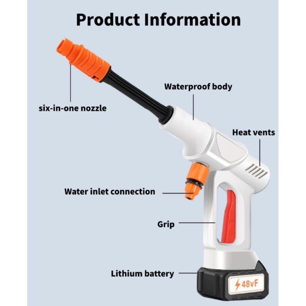500W Car Washer Accesorios Automatic High Pressure Water Pump For Car Wash Car Wash Pump Pressure Washer
