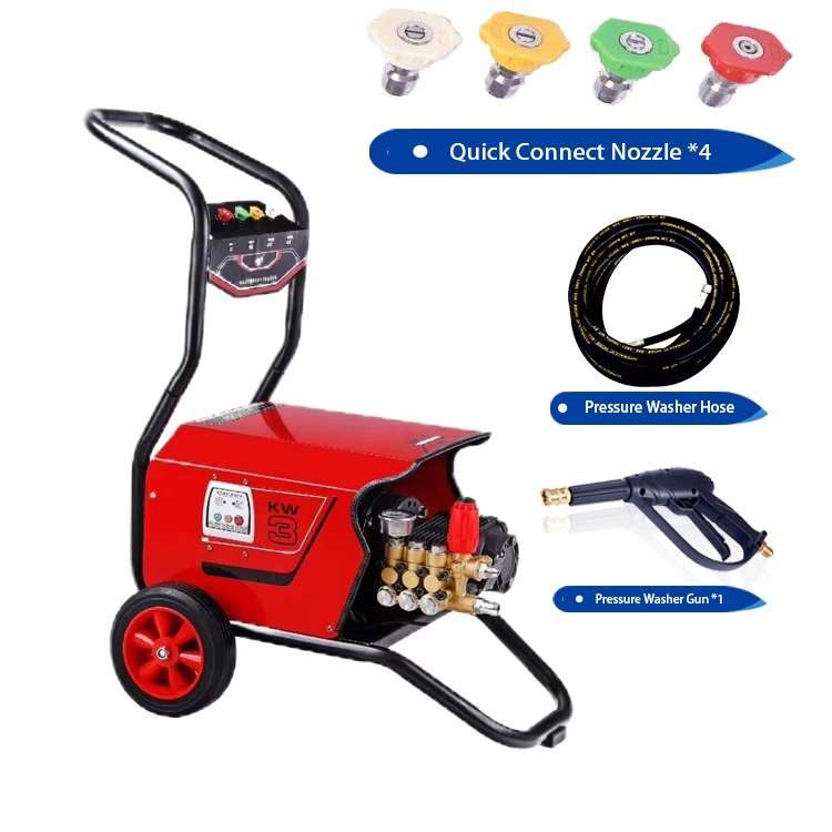Portable High Pressure Car Washer 2.2kW Electric High Pressure Washing Machine