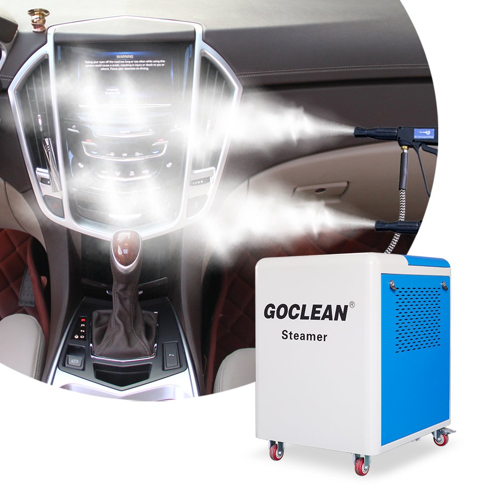 GOCLEAN High Efficiency new Cleaning Products High Pressure Portable Optima Mobile Diesel Steam Cleaner Car Wash Machine For Car