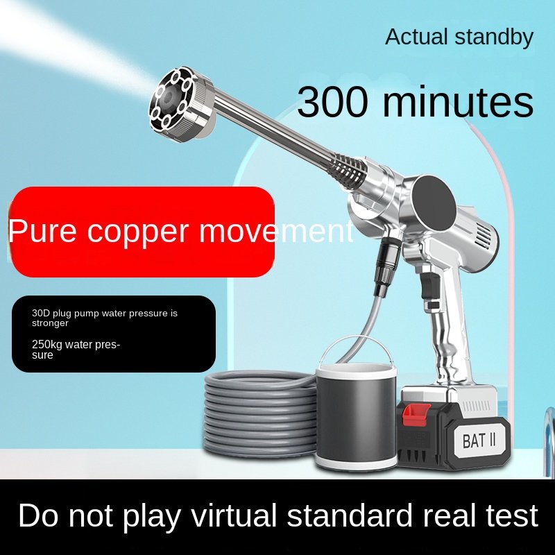 Wholesale Cheapest Price Mini Wireless 24V Volt Cordless Portable Wash Gun High Pressure Car Washer