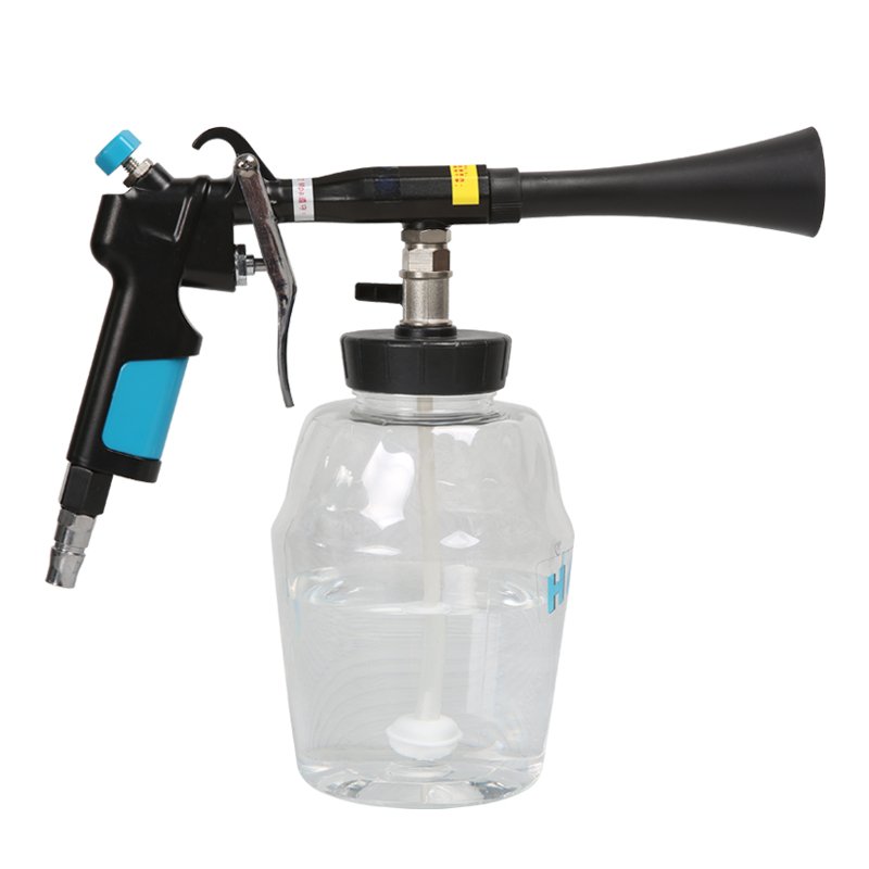 Professional Aluminum Car Interior Cleaning Gun Quick Connector High Pressure Washer with Tapered Nozzle