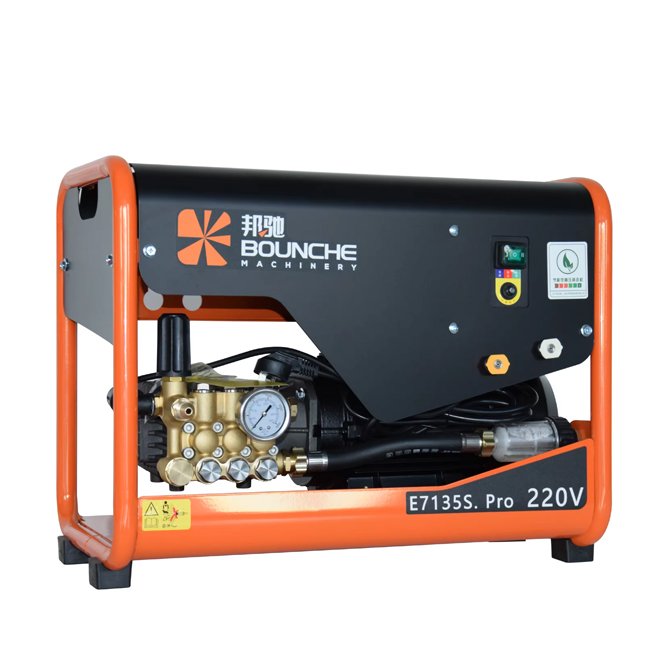 China 1450psi 100bar 2.2kw 380v electric high pressure cleaning car washer