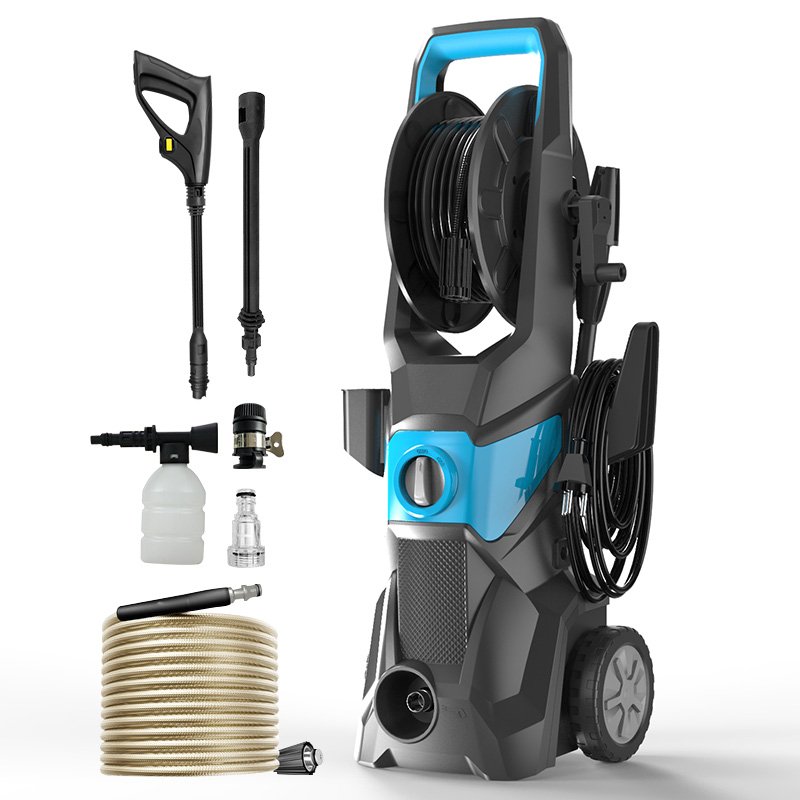 hot washing pump High Pressure Water Gun Car Washing Washer Golden Triangle Pressure automatic Washer