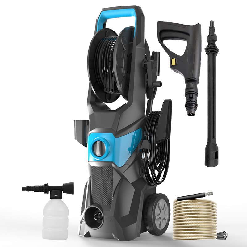 hot washing pump High Pressure Water Gun Car Washing Washer Golden Triangle Pressure automatic Washer