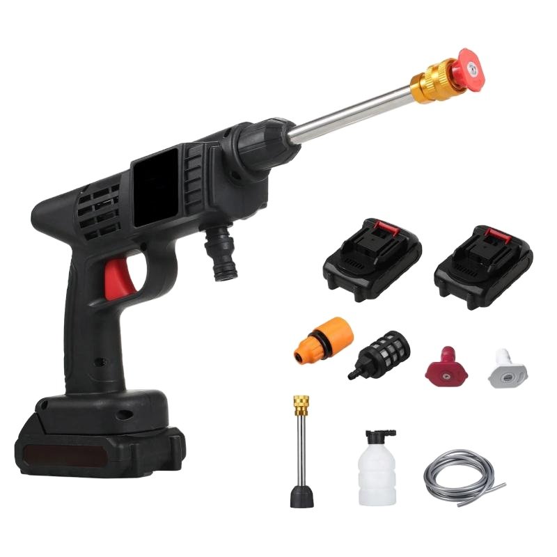 Lithium car washer high pressure cleaner 24V 48V High pressure water pump mini car washer With Lithium Battery