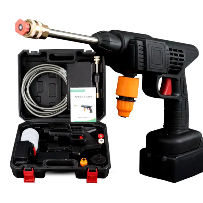 24V Cordless High Pressure Car Washer Spray Water Gun Car Washing Machine for Home Car Wash Equipment Power Washer