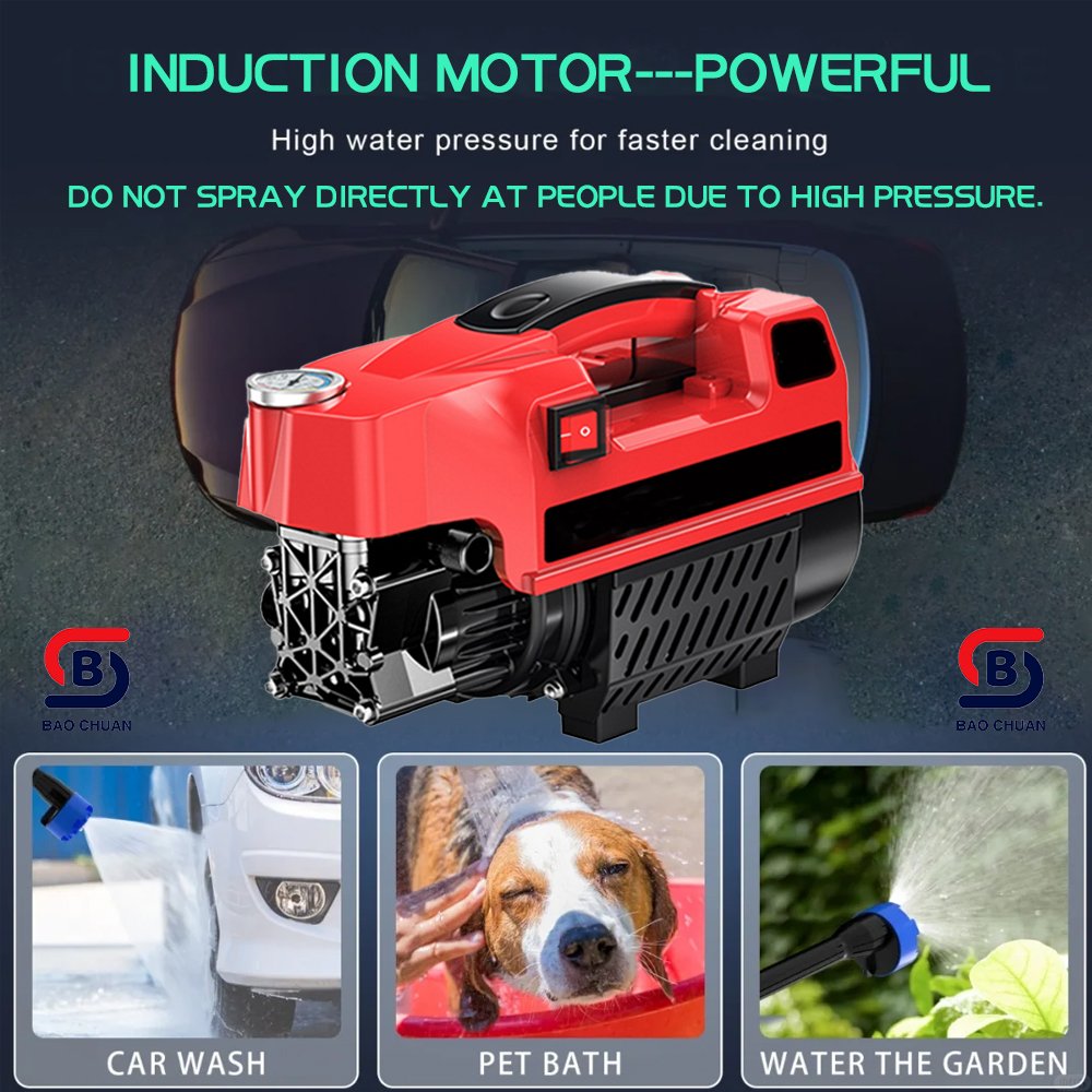 Hot Sell High Pressure Washer Home Use Convenient Cleaning 2023 Newest 8mpa