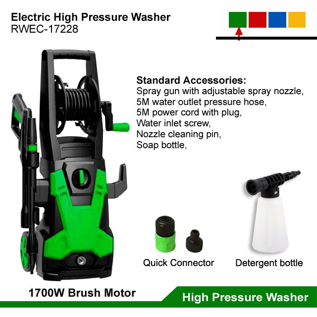 2000W Electric Power High Pressure Cleaner Portable Cold Water Car Wash Pump High Pressure Electric Washing Cleaning Machines