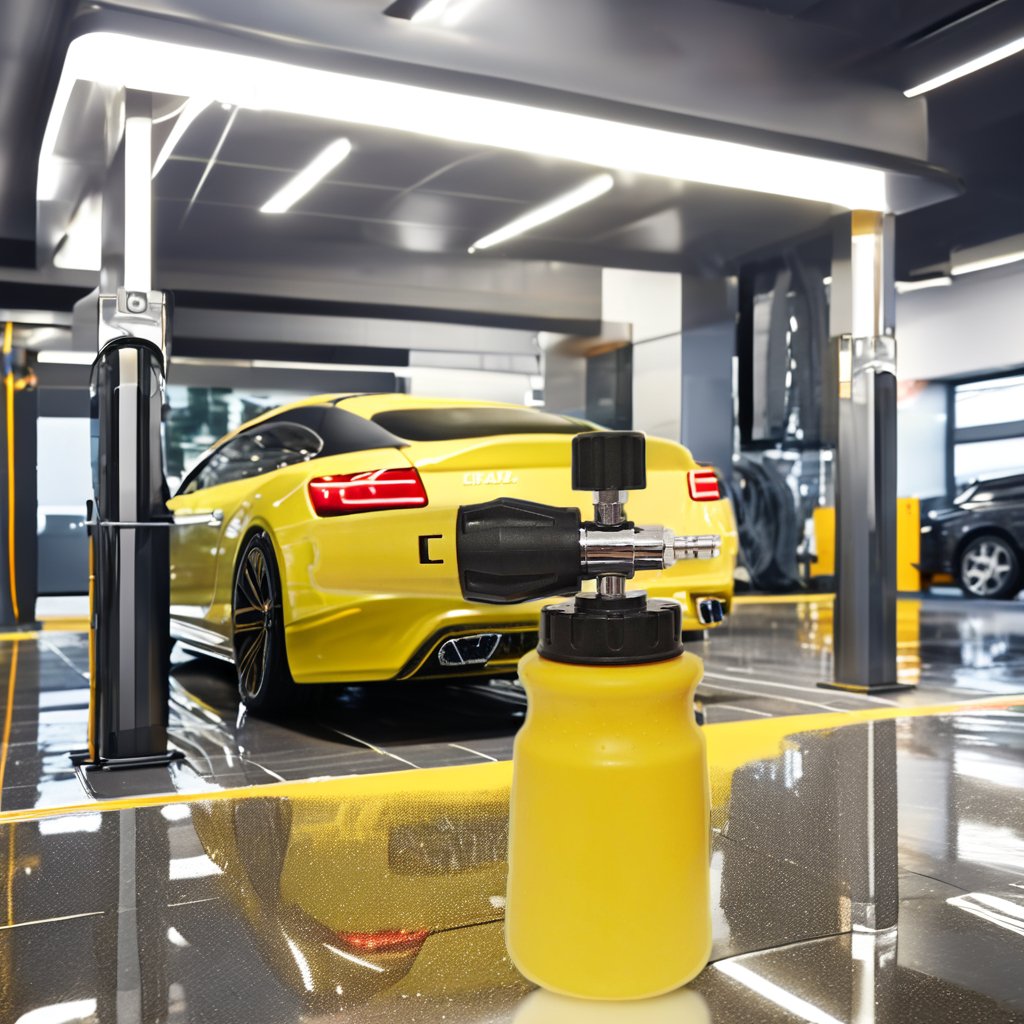 NBT Professional Grade Car Washer Parts High Pressure Snow Foam Lance Portable Plastic Washer Gun for Car Cleaning