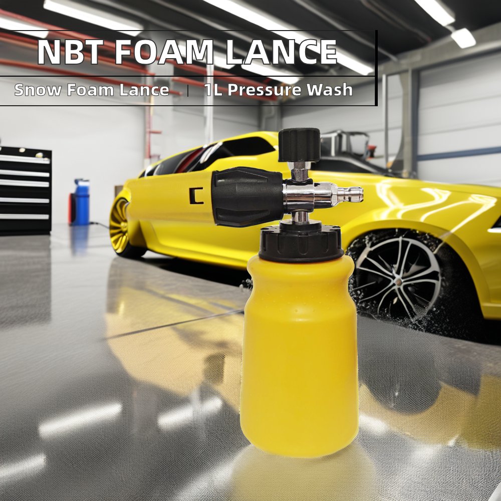 NBT Professional Grade Car Washer Parts High Pressure Snow Foam Lance Portable Plastic Washer Gun for Car Cleaning
