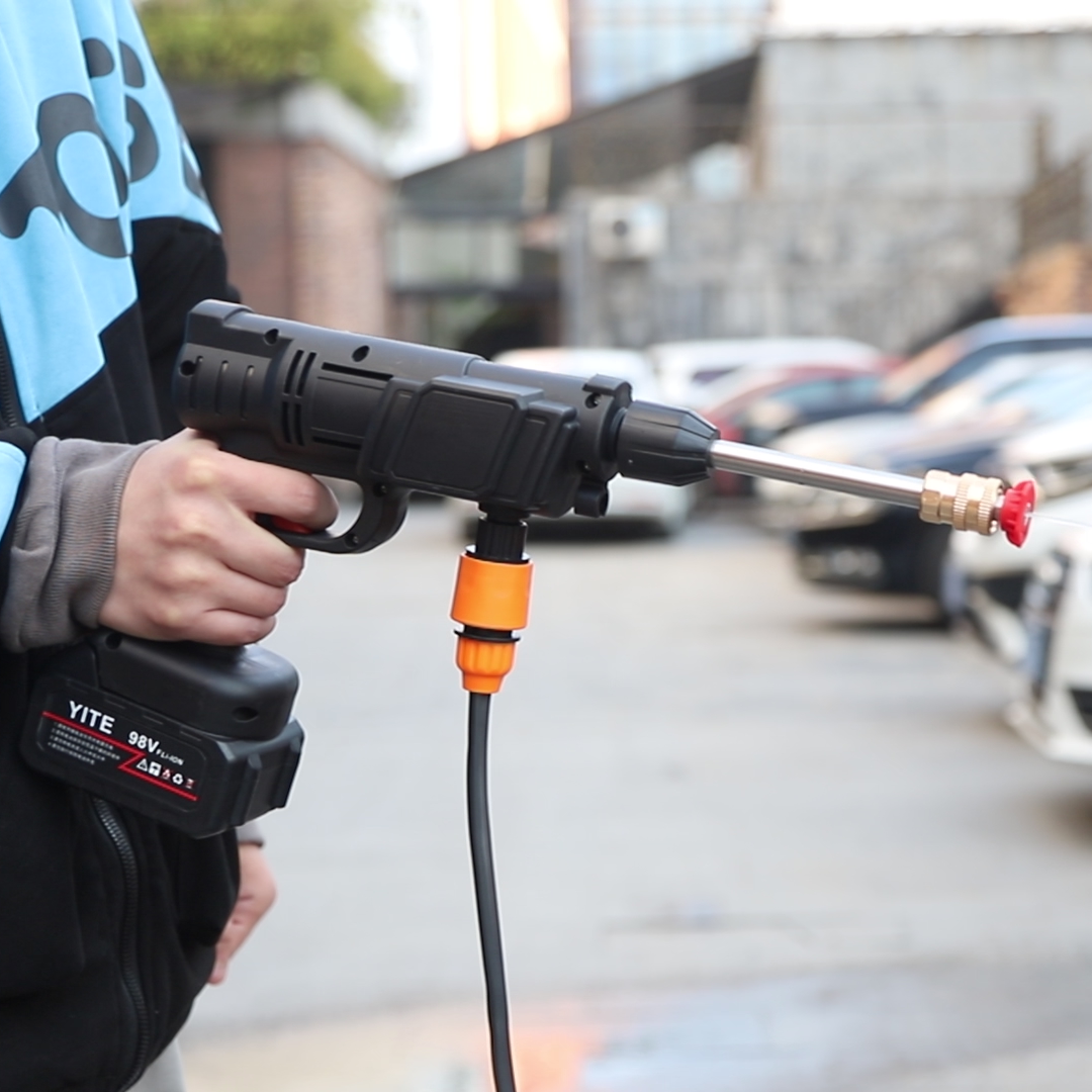 2000W 90Bar 22000mAh Cordless High-Pressure Car Washer Spray Water Gun Portable Car Wash Pressure Cleaner Cleaning Machine