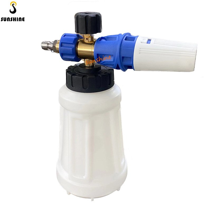 New Style High Pressure Car WAsher Snow Foam Lance 1/4" Quick Connector Snow Foam Cannon Jet Water Spray Car Washing