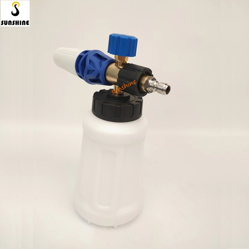 New Style High Pressure Car WAsher Snow Foam Lance 1/4" Quick Connector Snow Foam Cannon Jet Water Spray Car Washing