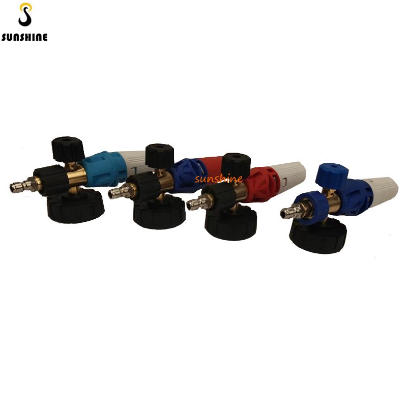 New Style High Pressure Car WAsher Snow Foam Lance 1/4" Quick Connector Snow Foam Cannon Jet Water Spray Car Washing