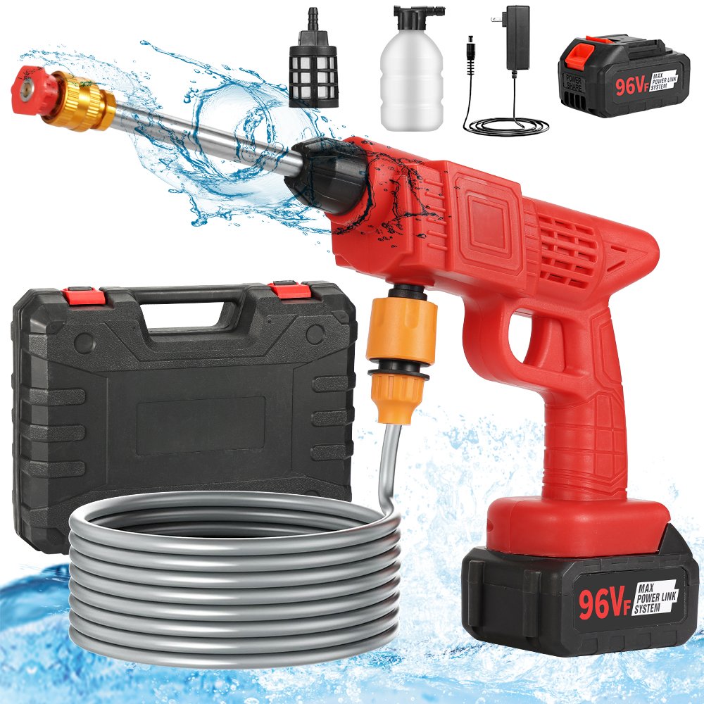 OJOJ 18000rpm Rotational Speed High Pressure Wash Gun Home Use Car Washer