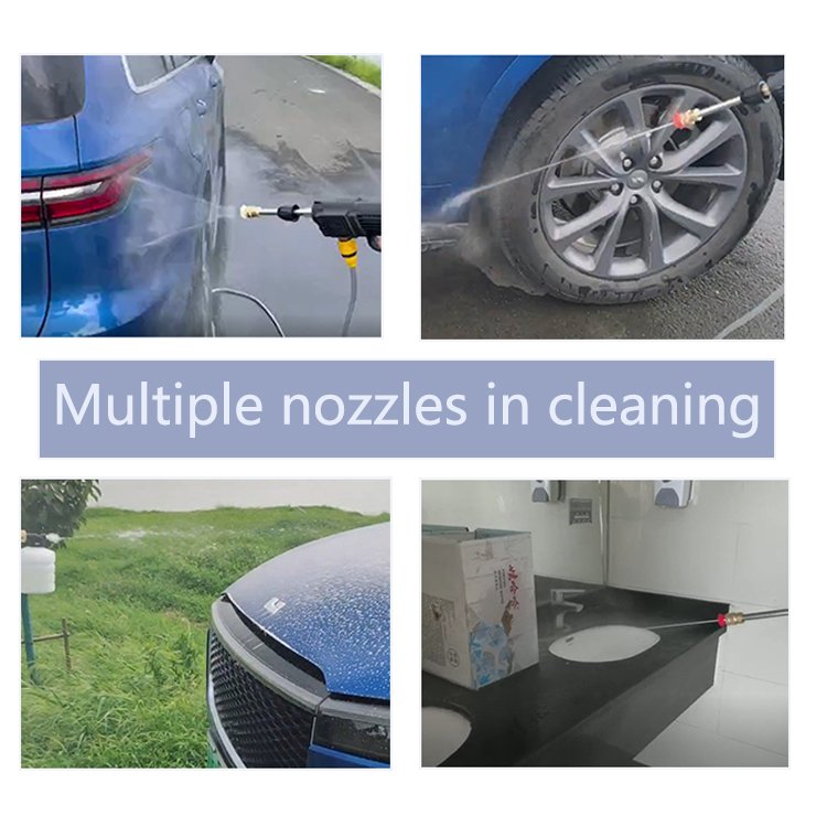 Hot Sale High Speed Motor Car Sprayer Gun Tool High Pressure Washer New Commercial Home Cordless Car Washing