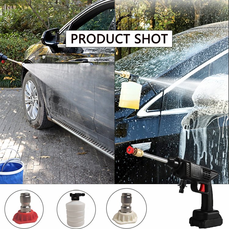 Hot Sale High Speed Motor Car Sprayer Gun Tool High Pressure Washer New Commercial Home Cordless Car Washing