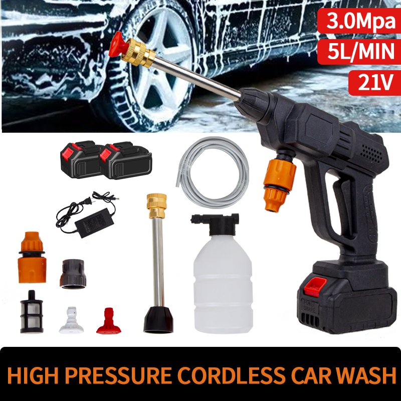 GOMAN Factory Hot Sale Washing GunLithium Battery Cleaning Water SprayPortable Car Washer