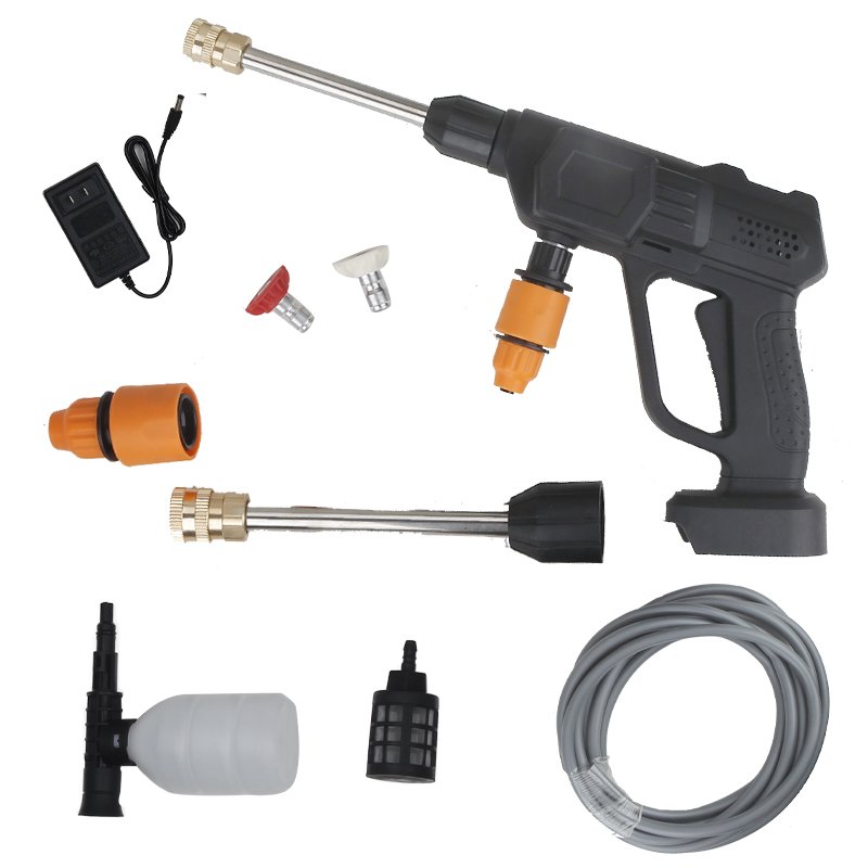 GOMAN Factory Hot Sale Washing GunLithium Battery Cleaning Water SprayPortable Car Washer