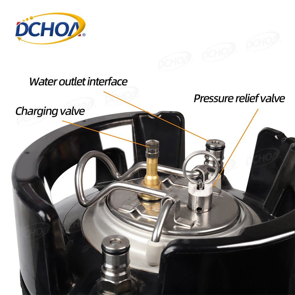 DCHOA 19L Window Tint Keg Sprayer Portable TPU PPF High Pressure Wireless Tank Sprayer Car Cleaning Water Window Tint Tools