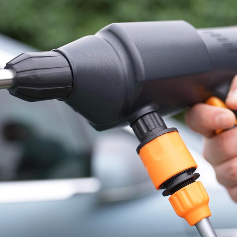 Portable High Pressure Car Washer Gun For Washing Cars Multifunctional Vacuum Cleaner Tyre Inflator Car Emergency Kit